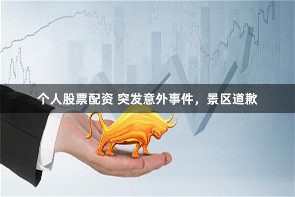 个人股票配资 突发意外事件，景区道歉